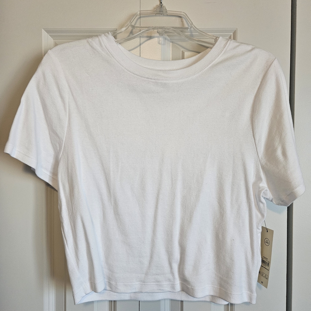 No Boundaries White Short Sleeve Tee